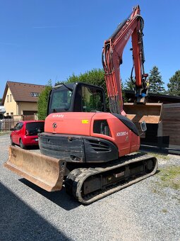 Bagr Kubota KX 080 - 4, hmotnost 8.270 kg - 6