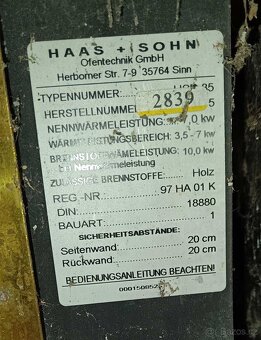 HAAS + SOHN - kuchyňská kamna - 6