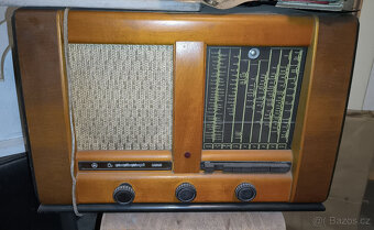 Retro rádia - různé druhy a značky - dřevěná i plastová / ba - 6