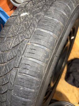 Prodám pneumatiky 2x165/70 r14 celoroční 2x disk bez pneu - 6