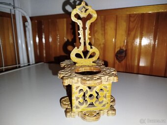 Dřevěný organizér na slánku a pepř - 6