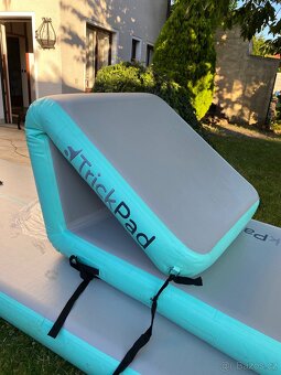 Prototyp nafukovací trampolíny - airtrack air triangle - 6