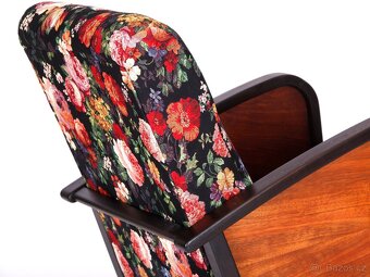 Starožitné křeslo výroba 1930-1940, pěkný stav. - 6