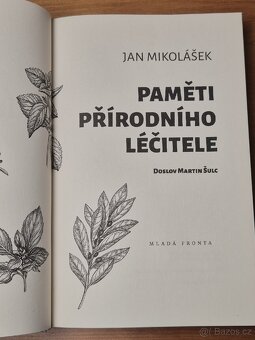 Kniha Paměti přírodního léčitele - Jan Mikolášek - 6