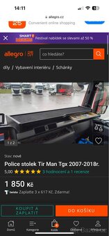 Man TGX polička - 6