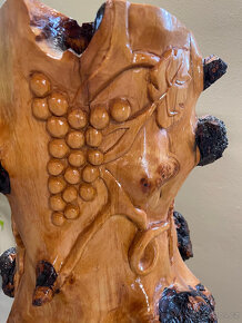 Dřěvený stojan na víno [snížená cena] - 6