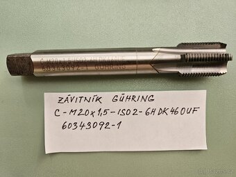 Strojní závitníky a frézy - 6