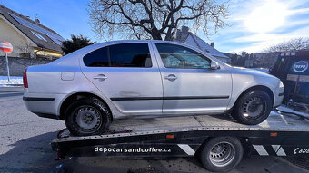 Vůz na náhradní díly Škoda Octavia 2 sedan 2005 BJB GQQ LF7T - 6