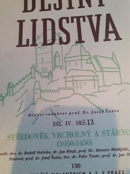 Dějiny lidstva středověk vrcholný a stárnoucí - 6