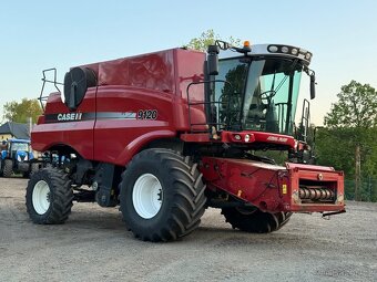 Sklizení mlátička Case 9120 4x4 lišta 9.15 - 6