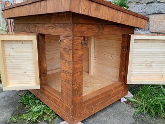 Dřevěný kachník domácí výroby - 6