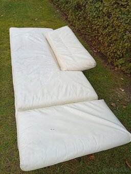 Sedací souprava - pravá kůže, zn. Bullfrog - 6