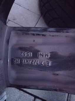 Zimní 17" originální Mini Countryman F60 Channel Spoke 531 - 6