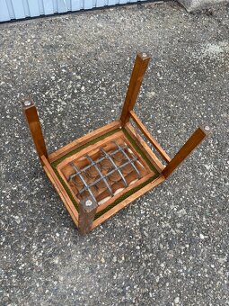 Art deco taburet - 6