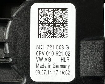 Plynový pedál 5Q0721503G VW Golf 7 Sportsvan r.v. 2015 - 6