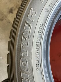 Prodám sadu pneu DUNLOP 225 60 R18 - 6