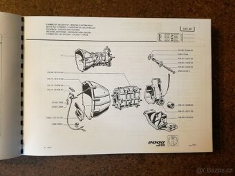 Katalog dílů Alfa Romeo Spider Veloce / GT Veloce, 2000 - 6
