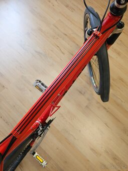 Trekové kolo Patar, rám hliník 17 (43 cm), jeté ženou - 6