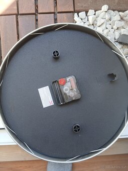 Zlato bílé nástěnné hodiny - 6