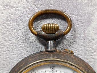 Obrovské 67mm, 200g kapesní hodinky REGULATEUR na díly - 6