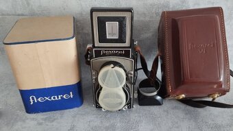 Starý fotoaparát Flexaret VI automat s brašnou, návodem, ori - 6
