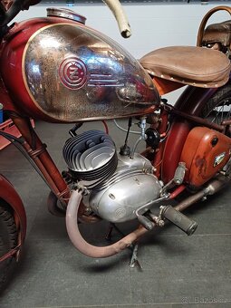 ČZ 125C s TP 1953 - 6