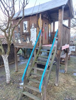 Dětský dřevěný domeček - 6
