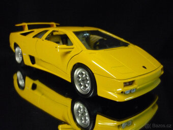 Lamborghini Diablo žluté Bburago 1/18 - 6