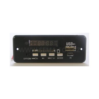 Set MP3 přehravač 04 černý - s DO - 6