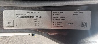 Fiat Dobló Panorama 1.6 88 kW, 92.000 km, ČR - 6