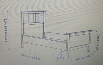 Postel IKEA Hemnes - 6