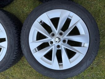 Alu kola Škoda Rotare 5x112 r17, pneu 205/55 r17 - 6