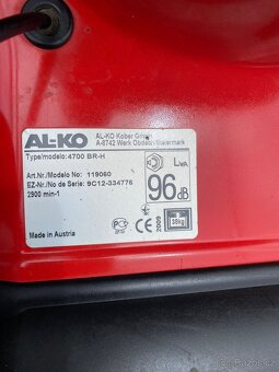 Sekačka ALKO 4700 BR - H motor HONDA - 6