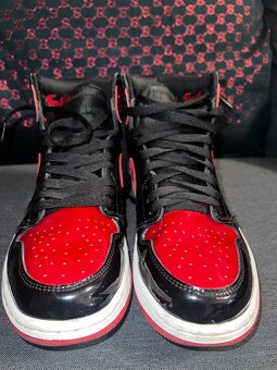 Jordan 1 Retro High Patent Bred - 6
