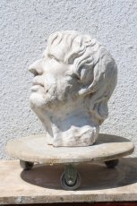 Sadrová busta (antický filozof - Seneca) - 6