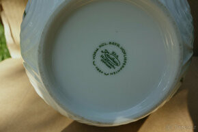 Dvě krásné, staré, zajímavé porcelánové vázy - 6