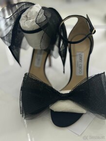 👠Dámské lodičky Jimmy Choo Aveline 100 Bow TOP Stav 10 z 10 - 6
