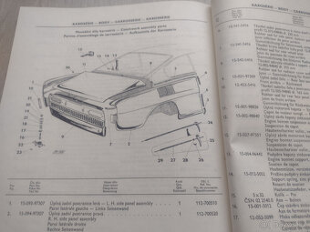 ŠKODA 110 R, (ERKO), KATALOGY ND, 1970 A 1971-1972 A 1974-75 - 6
