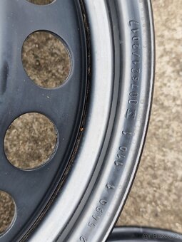 16" ocelové disky VW Touran 6,5Jx16 ET48 - 6