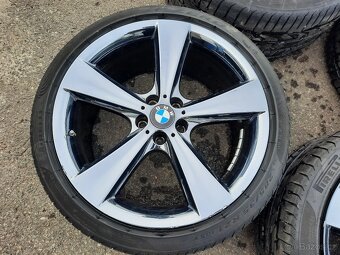BMW X5, X6 Originál 21" sada style 128 Chromy - 6