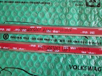 boční dekorativní a ochranné lišty dveří , lesklý chrom Kia - 6