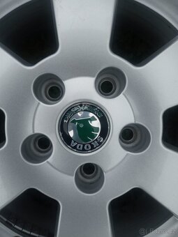 Originál Škoda alu kola - 6