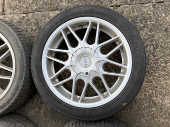 Alu kola Dezent 5x100 R17 s pneu 225/45 R17 – sada - 6
