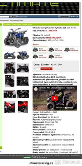 Dětská Čtyřkolka 125ccm - 6