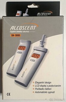 Alkohol tester - DA 3000 + 50 náustků - 6