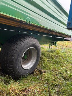 Návěs 5t, třístranný sklápěč, vlečka 5t - 6