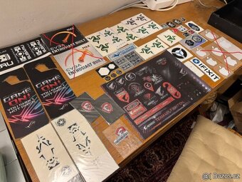 Originální samolepky - ASUS TUF, ASUS ROG, Razer - 6