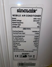 Mobilní klimatizace Sinclair AMC-14Aa - 6