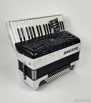 Nový akordeón Hohner Bravo 96bas, 3 hlas + záruka - 6