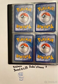 Kusové karty TCG Pokémon STARÉ 5-10LET (ORIGINÁL) - 6